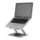 Laptop Stand Folding Lift Cooling Base Desktop Tablet Portable  Adjustable Bracket Compatible With All Notebook Sliver